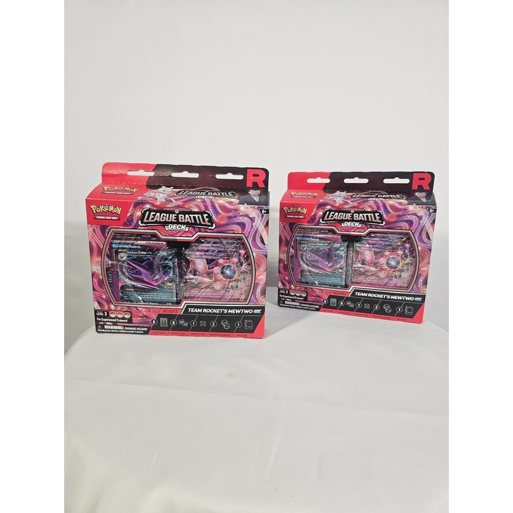 League Battle Deck - Team Rocket's Mewtwo‎ (Pink/Black)